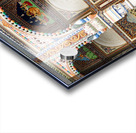 Decorated house walls in Mandawa Shekhawati region of Rajasthan Acrylic print