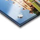 Exploring Khimsar Fort in Rajasthan India with a swimming pool n Acrylic print