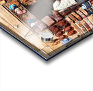 Selling leather bags in Jaisalmer from a shop Acrylic print