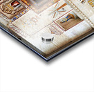 Decorations and paintings at Taragarh Fort in Bundi Rajasthan Acrylic print