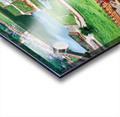 Exploring Amber Palace in Rajasthan with visitors and elephants Acrylic print