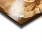 Amber Palace hall with arches and columns in Rajasthan India Acrylic print