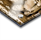 Hindu erotic sculptures at Khajuraho temples in Madhya Pradesh Acrylic print