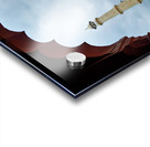 View of the Taj Mahal from an archway in Agra India Acrylic print