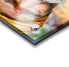 Portrait of a man in Orchha Madhya Pradesh India during the da Acrylic print