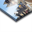 Cremation rites along the river Ganges in Varanasi India Acrylic print