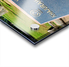 Welcome sign at Khajuraho Group of Monuments in Madhya Pradesh Acrylic print