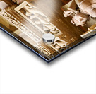 Exploring Hindu erotic art in Khajuraho temples in Madhya Prades Acrylic print