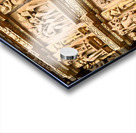 Hindu erotic temples in Khajuraho Madhya Pradesh showcase sculp Acrylic print