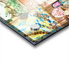 Holy man sadhu in Varanasi Uttar Pradesh sharing wisdom Acrylic print