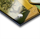 Toledo station view in Naples Metro with artwork above Acrylic print