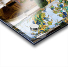 Cloister of the clarisses at santa chiara in naples campania ita Acrylic print