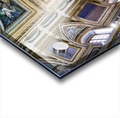 Ceiling view in the National Archaeological Museum of Naples Ita Acrylic print