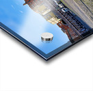 Piazza del Plebiscito in Naples shows a clear day with stone pav Acrylic print