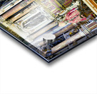 Naples Cathedral interior with altar and statues Acrylic print