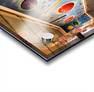 Artwork at metro subway station in Naples Campania Italy Acrylic print