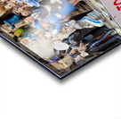 Statues of Christmas Nativity scene in Naples artisan workshop Acrylic print