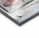 Pompeii mural showing figures in ancient Roman setting Acrylic print