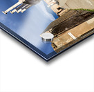 Exploring Pompeii ruins in Campania Italy on a cloudy day Acrylic print