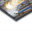 Interior of San Domenico Maggiore church in Naples at midday Acrylic print