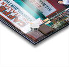 Visitors enjoy pastries at Caffe Roma in Little Italy New York Acrylic print