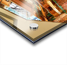 Visitors explore the Trump Tower Atrium in Manhattan New York Acrylic print