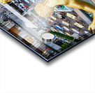 Prometheus statue at Rockefeller Center in Manhattan during the  Acrylic print