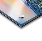 Aerial view of Empire State Building at sunset in New York City Acrylic print