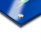 Statue of Liberty stands proudly on Liberty Island in Manhattan Acrylic print