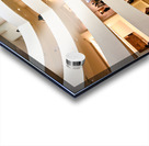 People walk and observe art in the Solomon R Acrylic print