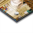 Visitors walk through St Acrylic print