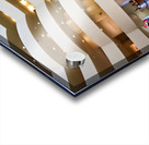 Visitors explore interior of Solomon R. Guggenheim Museum in New Acrylic print