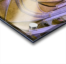 Manhattan cathedral interior showing arches and altar area Acrylic print