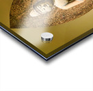 Sculpture of buddha in asian art gallery in metropolitan museum  Acrylic print