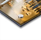 Visitors explore Greek and Roman galleries at the Met Acrylic print