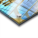 Oceanic Art display in Metropolitan Museum of Art with figures Acrylic print