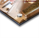 Stairs inside Palazzo Nicolaci in Noto Sicily during daytime Acrylic print