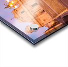 Noto Cathedral in Sicily glows at dusk with streetlights Acrylic print