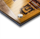 Visitors see the interior of Palazzo Nicolaci in Noto Sicily I Acrylic print