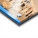 Exploring the ancient theatre in Gerasa Jerash in Jordan Acrylic print