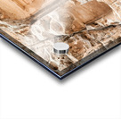 Little Petra site in Jordan shows ancient rock cut architecture Acrylic print