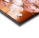 Loaf of bread covered in flies at market in Fez Morocco Acrylic print