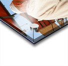 Fresh orange juice stall in Djema el Fnaa square in Marrakesh M Acrylic print