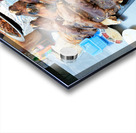 Goat heads ready to serve in Marrakeshs Djema el Fna Acrylic print