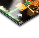 Snail dinner served at street vendors in Marrakech night market Acrylic print