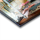 Butcher sells camel meat in the souk of Meknes Morocco Acrylic print