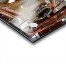 Life in the souk of Marrakesh showing local shops and items Acrylic print