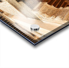 Child looks out from window of Madrasa Ben Youssef in Marrakesh Acrylic print