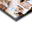 Butcher working in Meknes souk with various cuts of meat Acrylic print