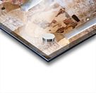 Frescoes on walls of Cattolica di Stilo church in Calabria Italy Acrylic print